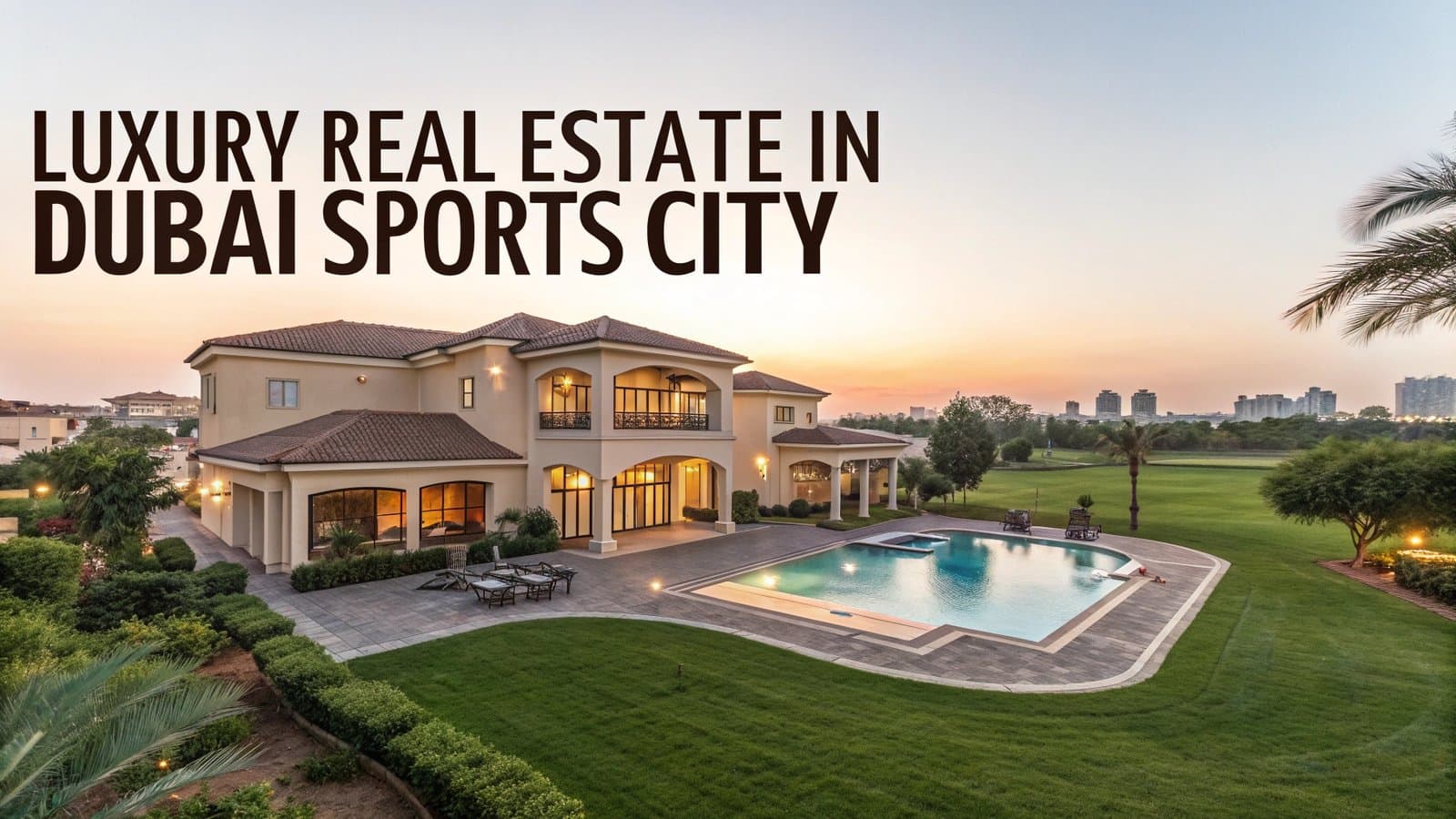 Luxury Real Estate in Dubai Sports City | AYS Developers
