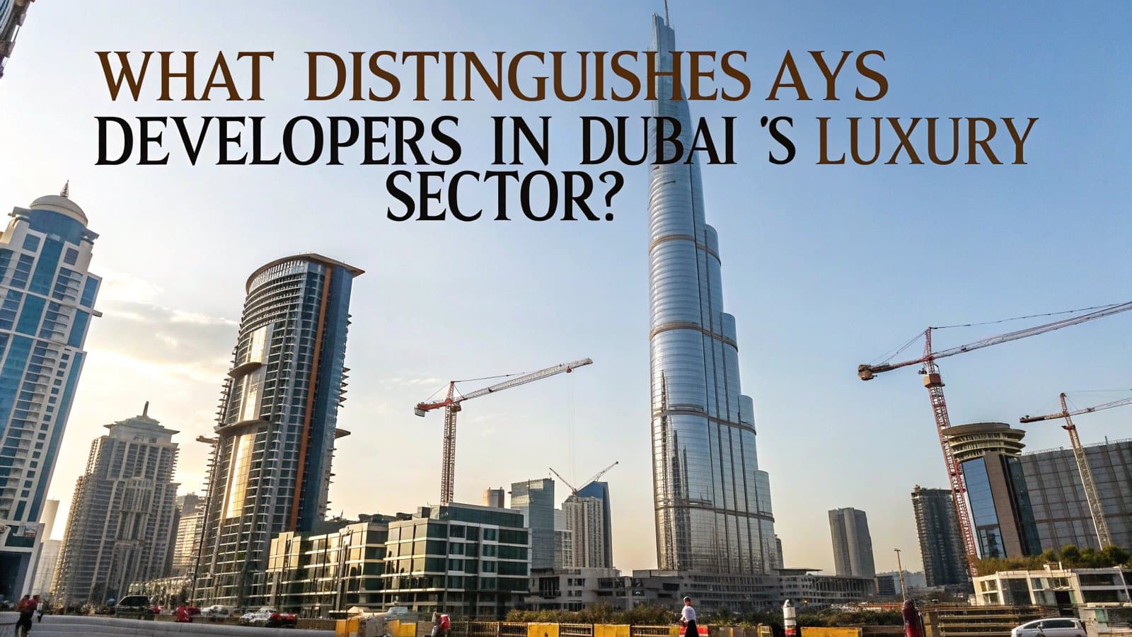 What Distinguishes AYS Developers in Dubai’s Luxury Sector?