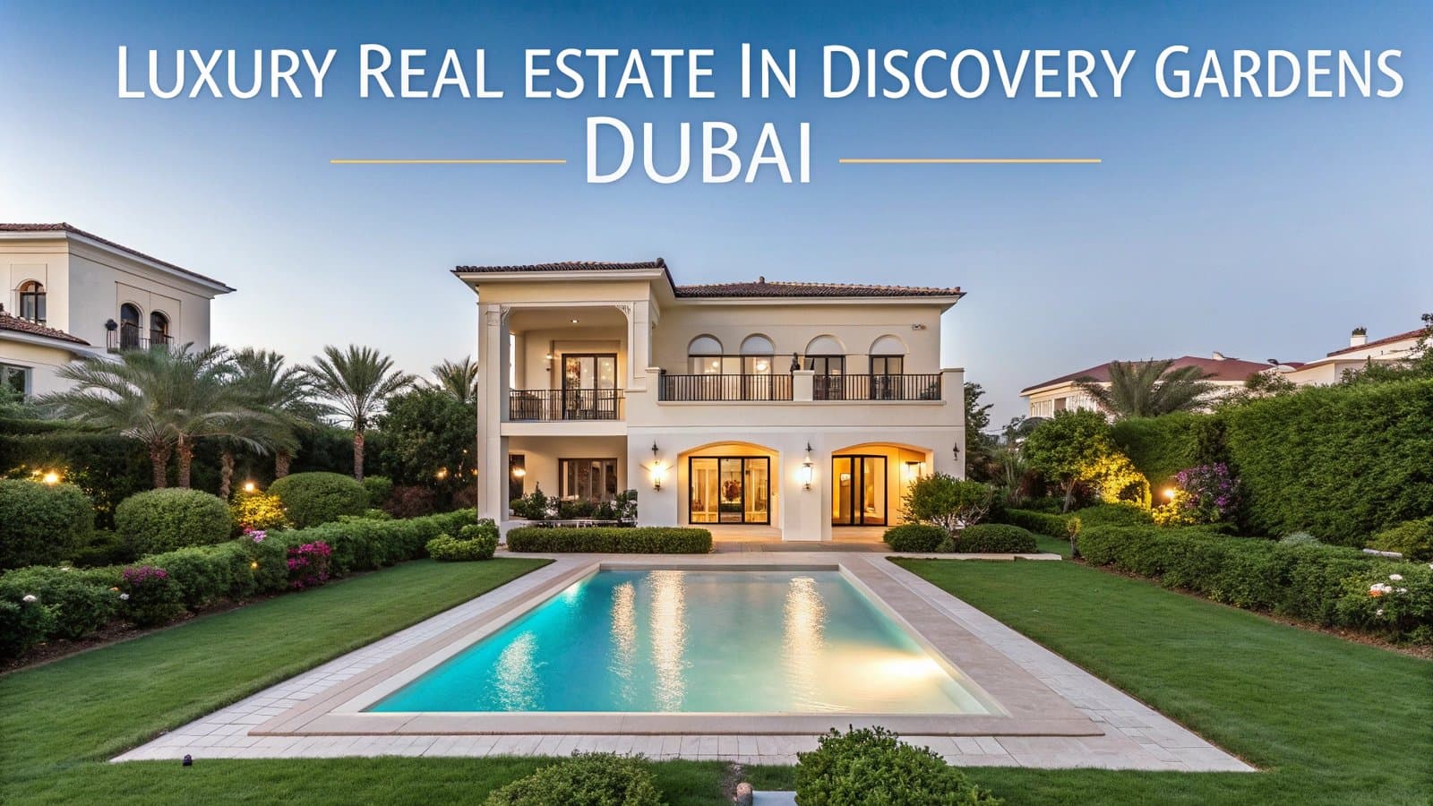 Luxury Real Estate in Discovery Gardens Dubai – Invest with AYS Developers