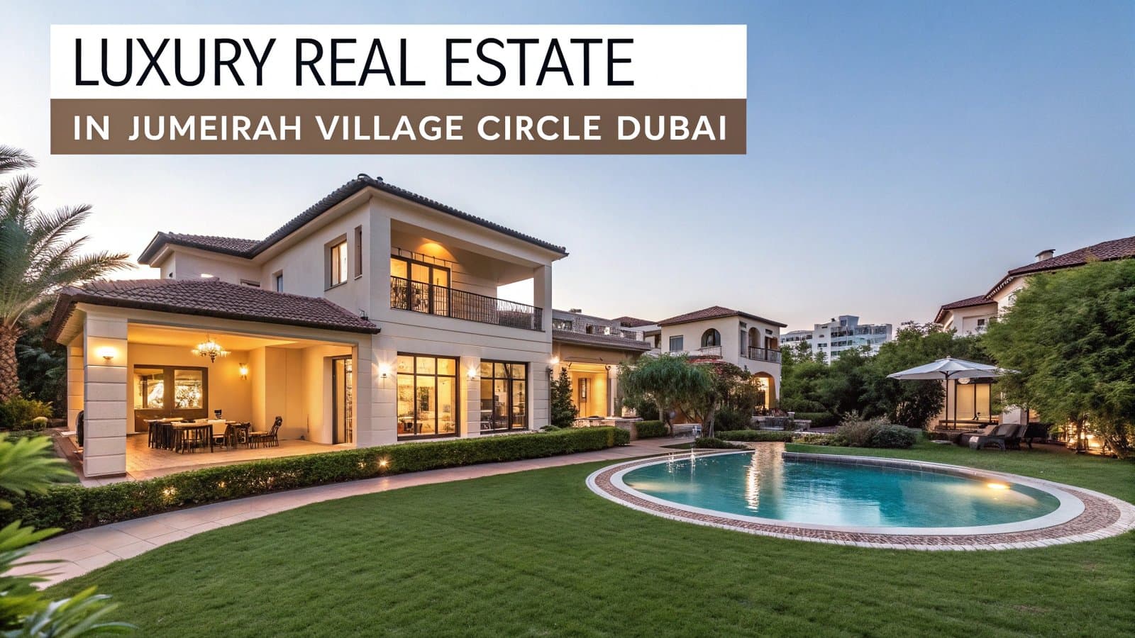 Luxury Real Estate in Jumeirah Village Circle Dubai – Invest with AYS Developers