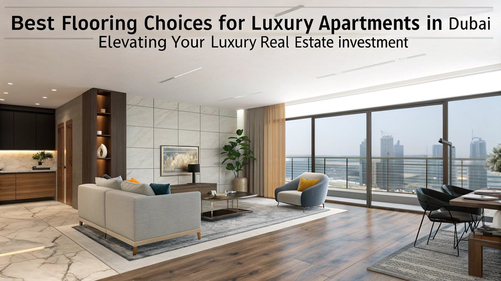 Best Flooring Choices for Luxury Apartments in Dubai Elevating Your Luxury Real Estate Investment