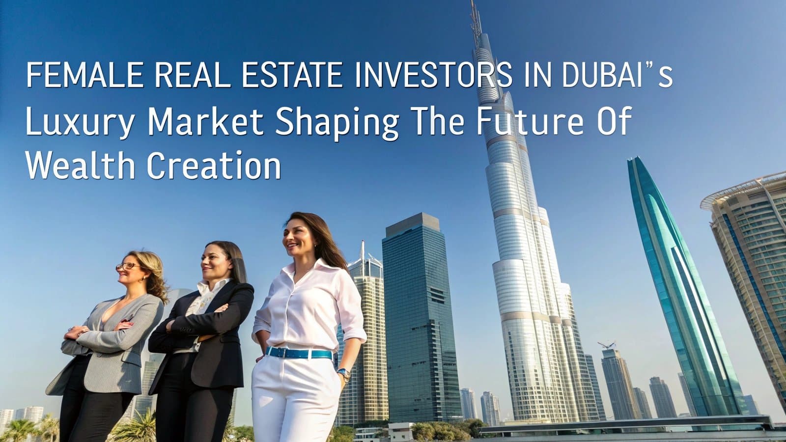 Female Real Estate Investors in Dubai’s Luxury Market Shaping the Future of Wealth Creation