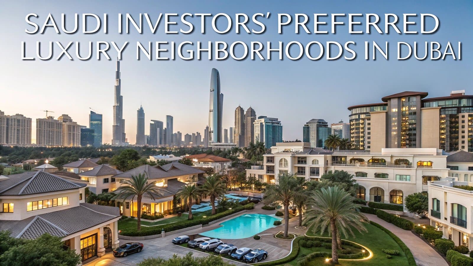 Saudi Investors’ Preferred Luxury Neighborhoods in Dubai