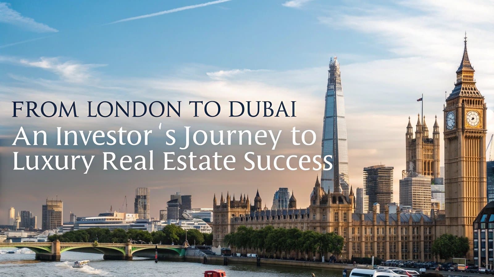 From London to Dubai An Investor’s Journey to Luxury Real Estate Success