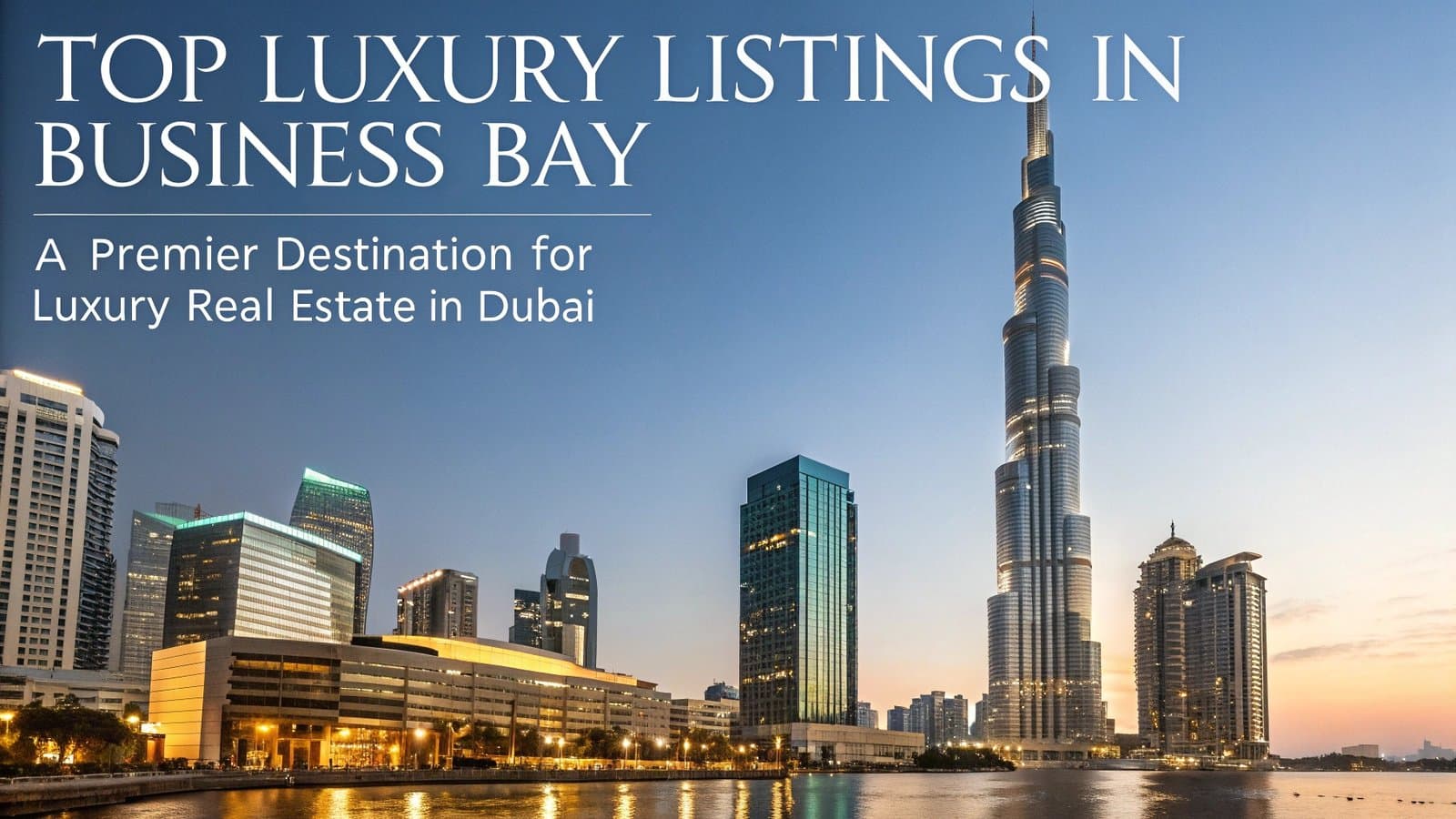 Top Luxury Listings in Business Bay Dubai | AYS Developers