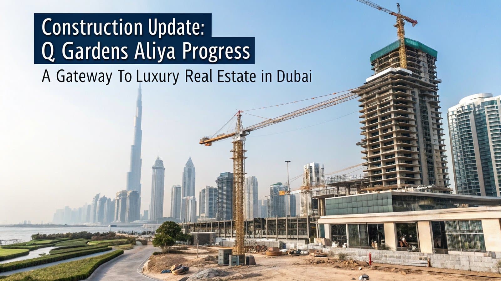 Q Gardens Aliya Construction Update – Luxury JVC Apartments | AYS Developers Dubai