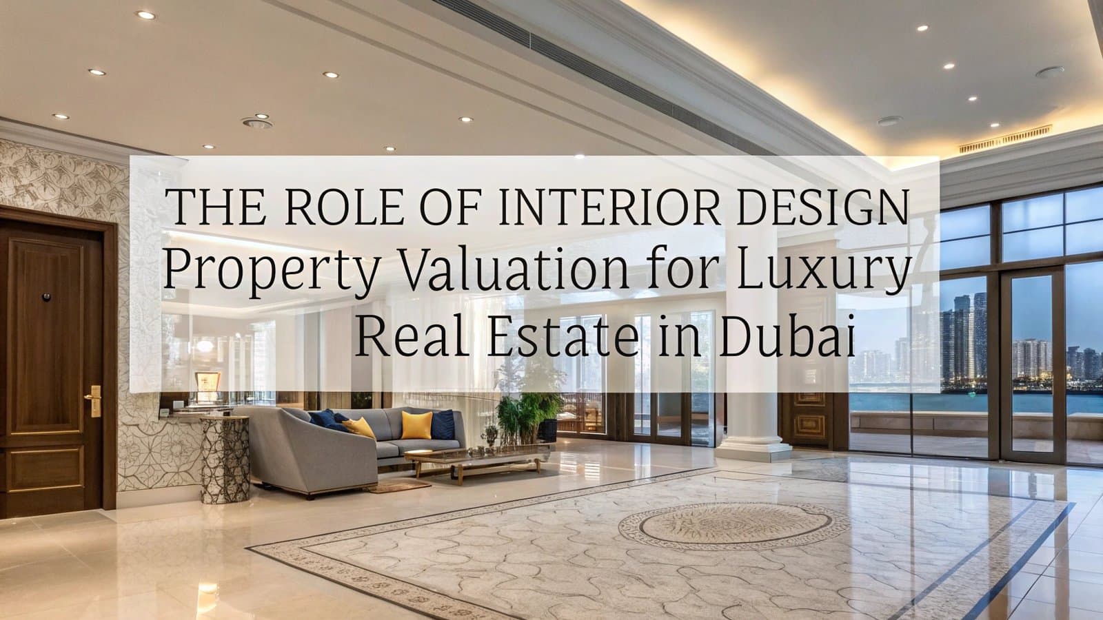 Interior Design’s Impact on Dubai Luxury Home Value | AYS Developer Interior Design’s Impact on Dubai Luxury Home Value | AYS Developer