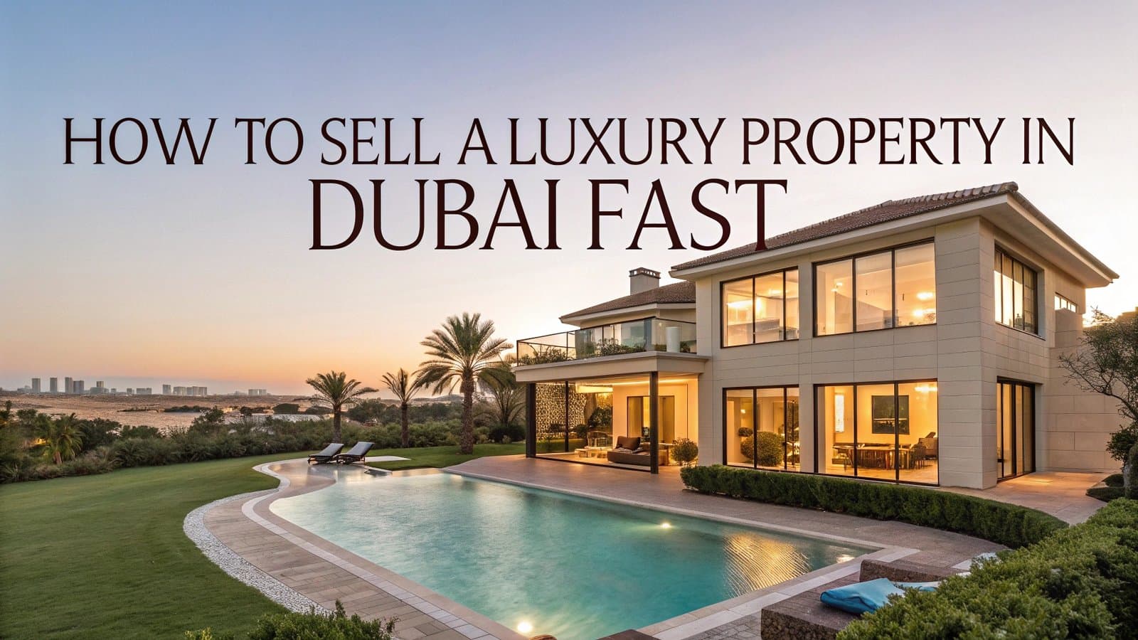 Sell Luxury Property Fast in Dubai: Expert Guide | AYS Developers