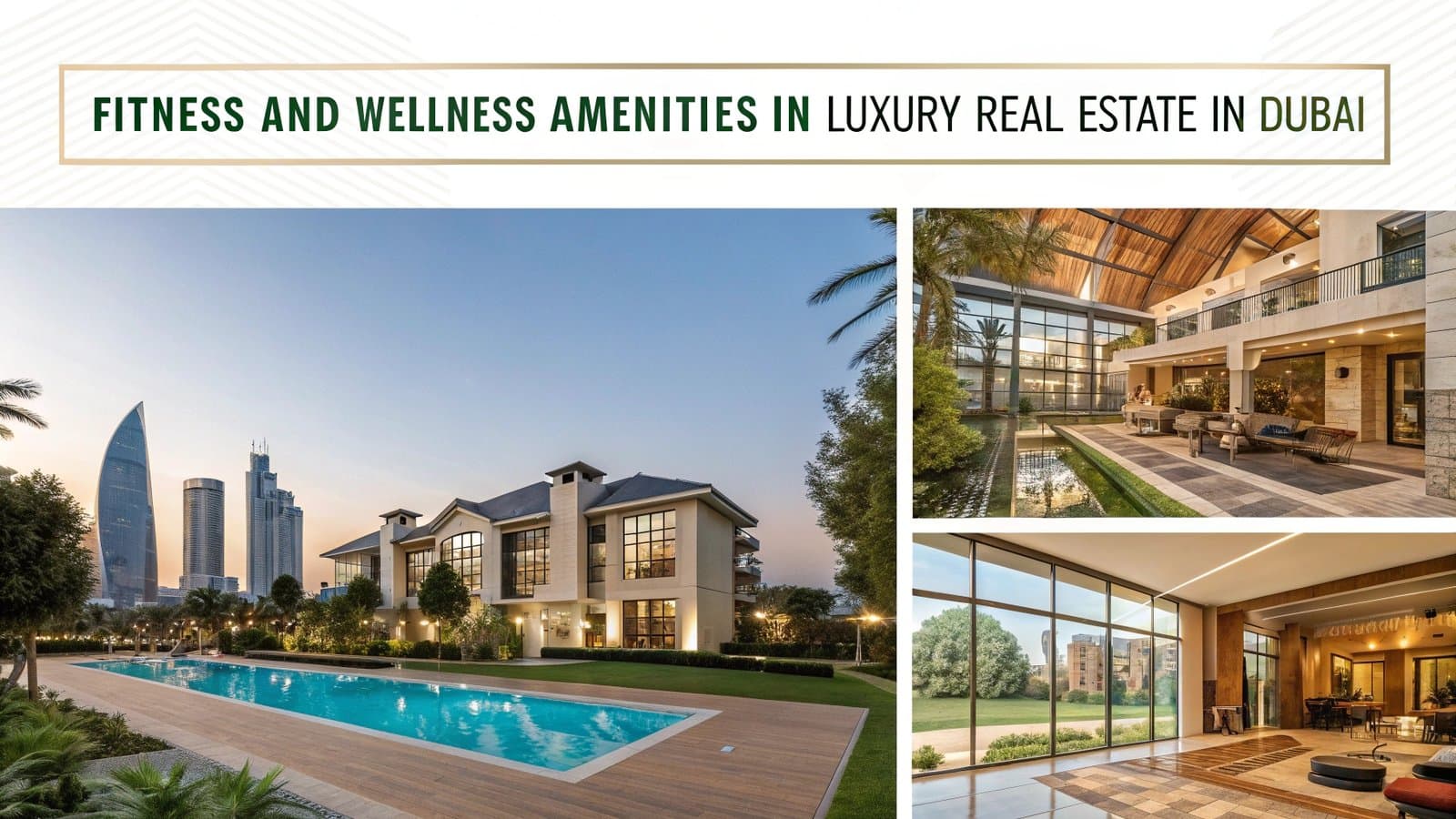 Wellness in Luxury Real Estate Dubai | AYS Developer
