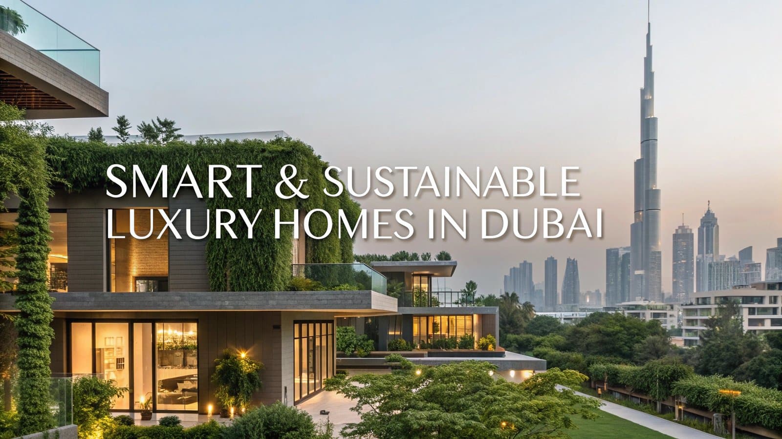 Dubai's Green Oasis: Discover Smart & Sustainable Luxury Real Estate Homes Dubai's Green Oasis: Discover Smart & Sustainable Luxury Real Estate Homes