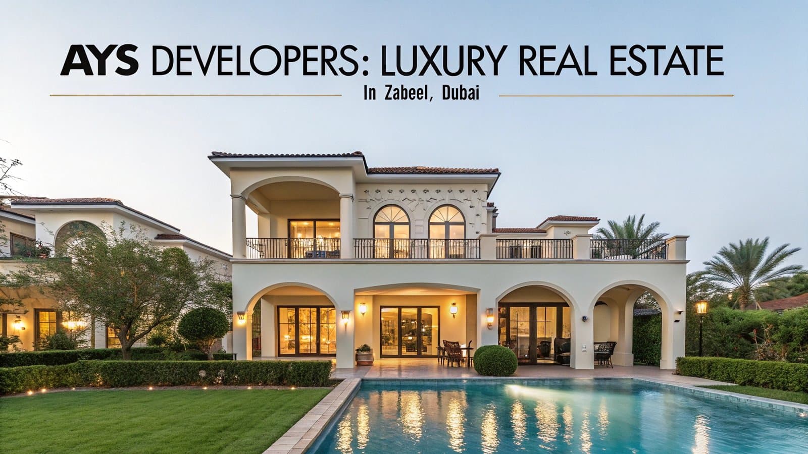 AYS Developers: Luxury Real Estate in Zabeel, Dubai AYS Developers: Luxury Real Estate in Zabeel, Dubai
