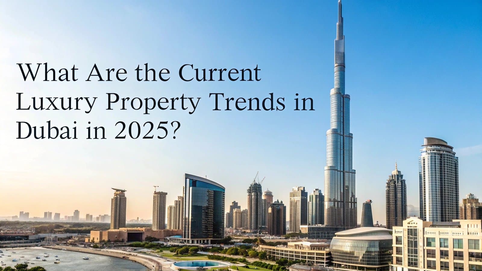 What Are the Current Luxury Property Trends in Dubai in 2025? What Are the Current Luxury Property Trends in Dubai in 2025?
