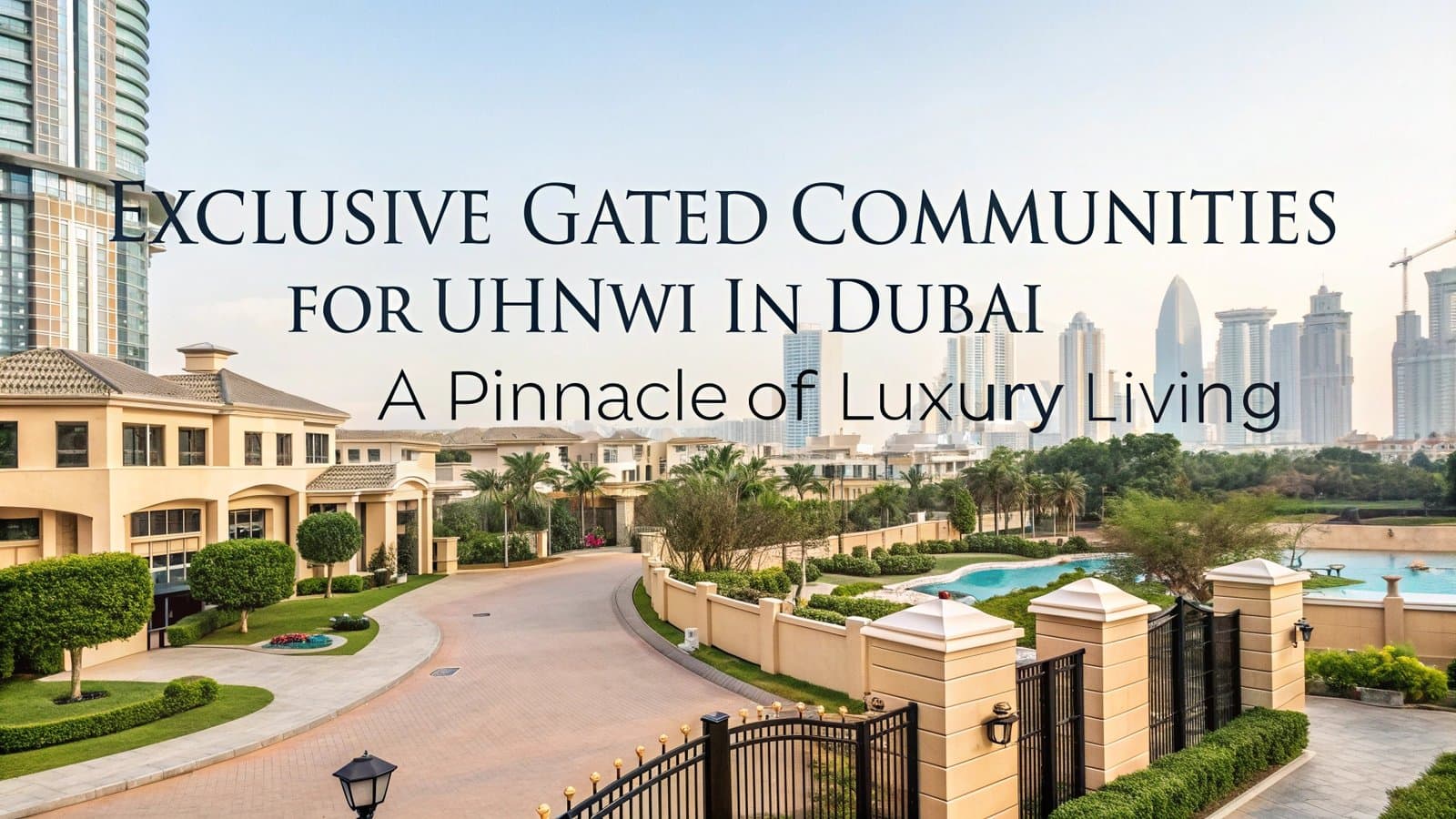 Exclusive Gated Communities for UHNWI in Dubai: A Pinnacle of Luxury Living Exclusive Gated Communities for UHNWI in Dubai: A Pinnacle of Luxury Living