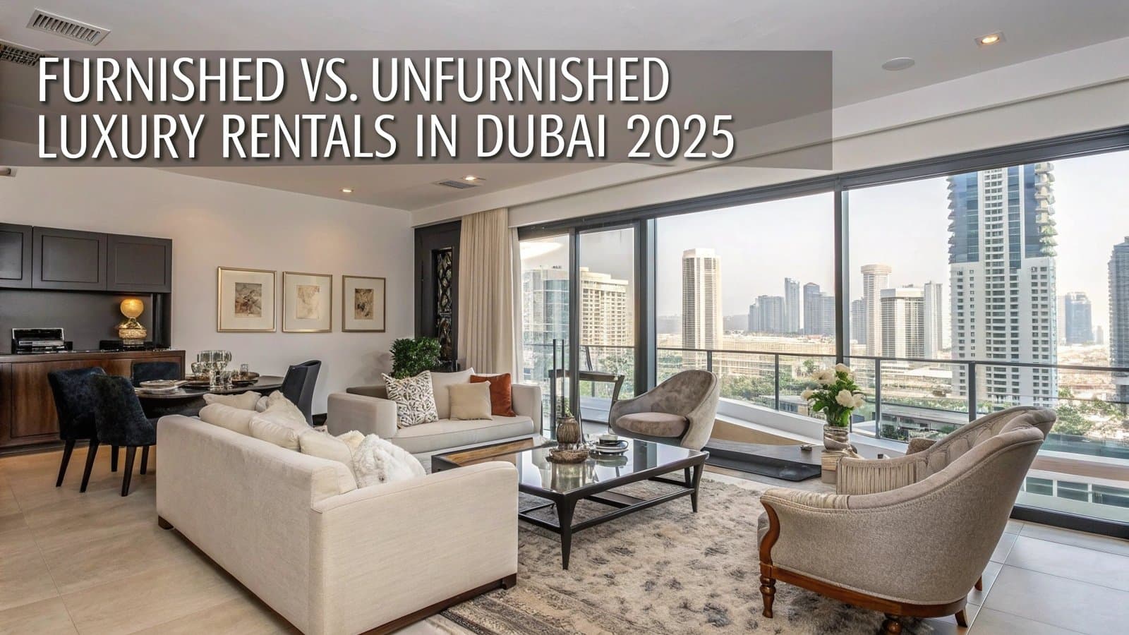 Furnished vs. Unfurnished Luxury Rentals in Dubai | AYS Developers Furnished vs. Unfurnished Luxury Rentals in Dubai | AYS Developers