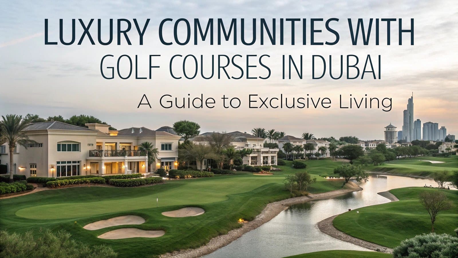Dubai Golf Course Luxury Communities Guide | AYS Developers Dubai Golf Course Luxury Communities Guide | AYS Developers