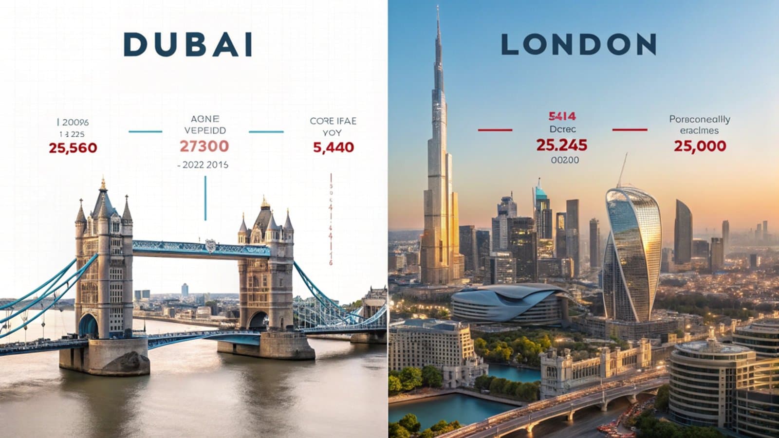 Dubai vs. London: Best Cities for Luxury Real Estate Investment in 2025 Dubai vs. London: Best Cities for Luxury Real Estate Investment in 2025